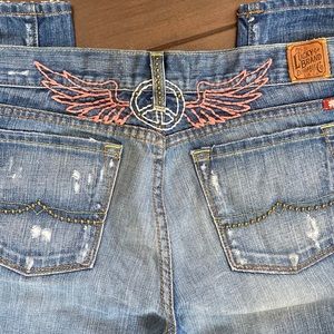 Lucky Legend Jeans Zoe Straight Embroidered 6/28
